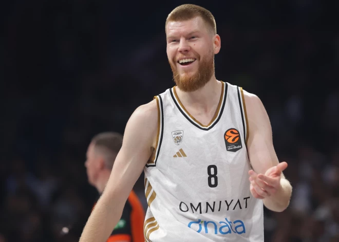 Dāvim Bertānam precīzi metieni izšķirošajos brīžos, "Dubai" ar izcilu vienu ceturtdaļu pieveic Kauņas "Žalgiris"