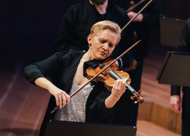 Одна из самых известных латвийских скрипачек выступит в Риге с музыкой Бетховена