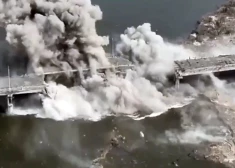 Kas nesanāca ar HIMARS, to ukraiņi izdarīja ar britu "Malloy" droniem - okupanti palikuši bez svarīga tilta