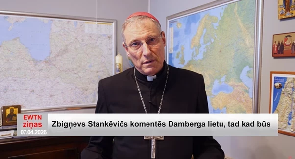 Latvijas Romas katoļu Baznīcas arhibīskapa Zbigņeva Stankeviča vadītā garīgā institūcijai pēc tai pieejamās informācijas nav pamata uzskatīt, ka Krišjānis Dambergs būtu vainojams kādās noziedzīgās darbībās.