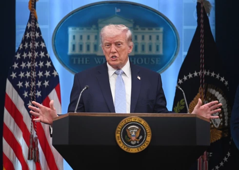 ASV prezidents Donalds Tramps. 