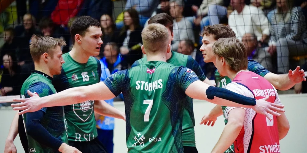 Latvijas čempionāta volejbolā vīriešiem otrajā finālspēlē sērijā līdz trim uzvarām Daugavpilī šodien “Robežsardze”/RSU ar 3-1 (26:24, 19:25, 25:21, 25:20) pārspēja “Ezerzeme”/DU vienību.