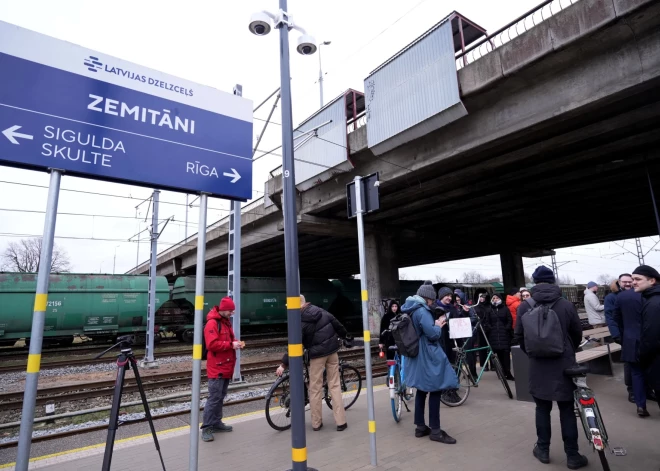 Zemitānu stacijas remontdarbu dēļ gaidāmas izmaiņas vilcienu kustībā Skultes un Siguldas līnijā