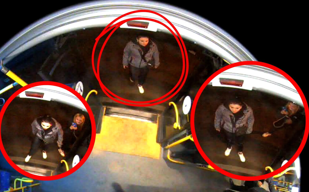 Lūdz atpazīt  agresīvas jaunietes, kuras 15. maršruta trolejbusā fiziski iespaidoja kādu pasažieri