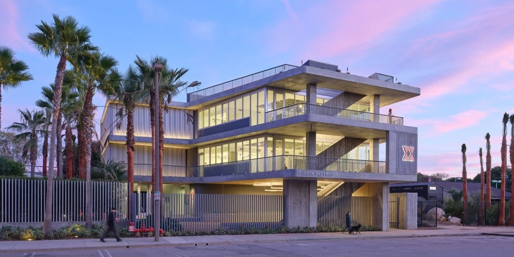 Wende muzejs Losandželosā, kur plānota Baltijas māja. 