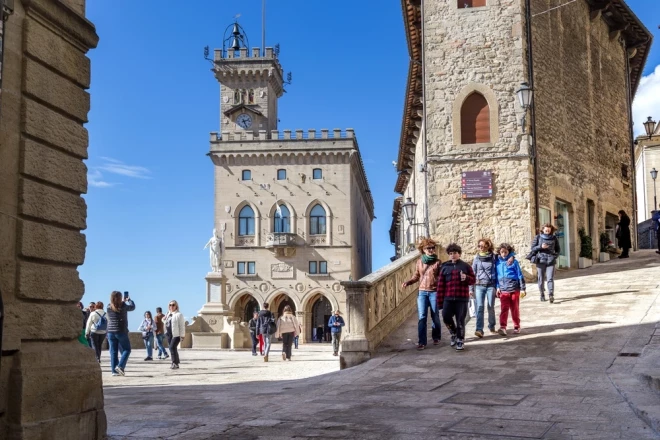 Сан Марино - пятая самая маленькая страна в мире.