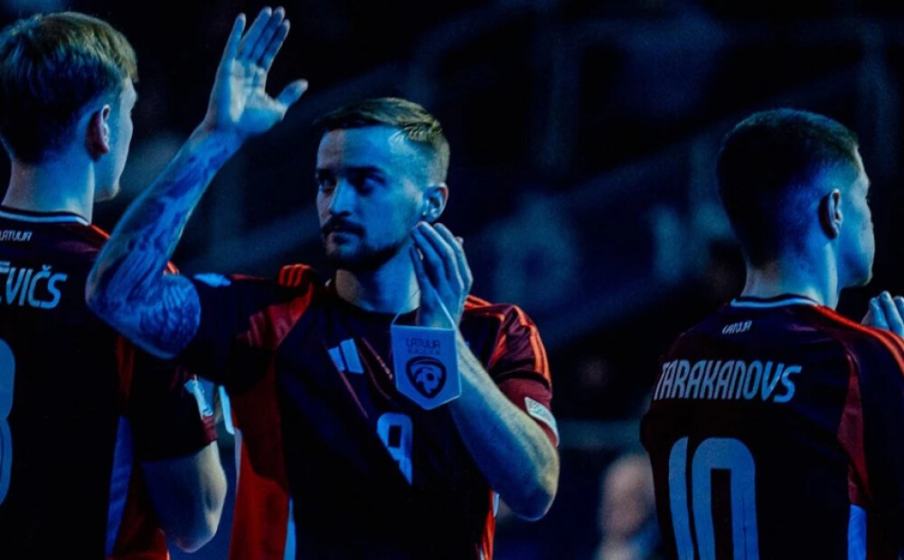 Latvijas telpu futbolisti ar graujošu uzvaru sāk Pasaules kausa kvalifikāciju