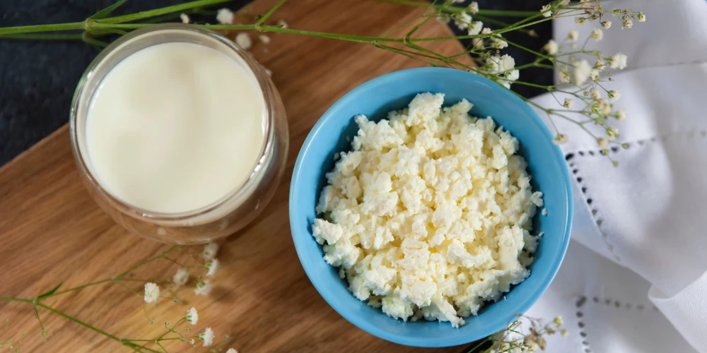 Pagatavot biezpienu ir patiešām viegli.