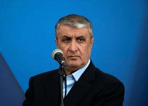 Irānas kodolenerģijas aģentūras vadītājs Mohammads Eslami (foto: Scanpix / AP)