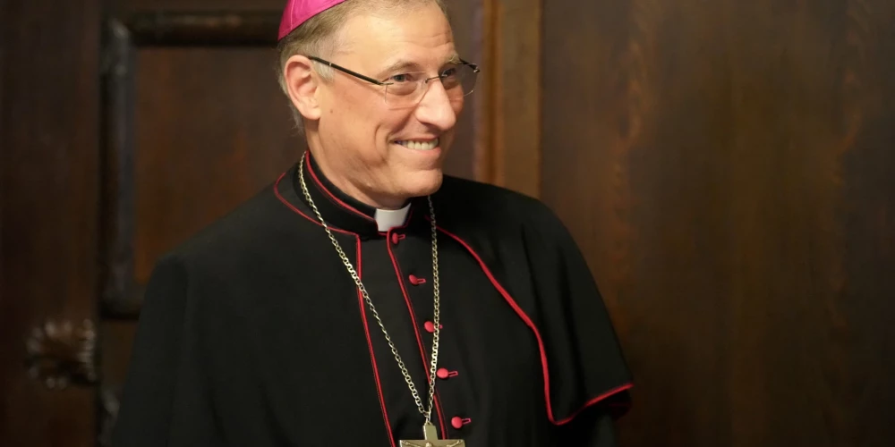 Latvijas Romas katoļu baznīcas Rīgas arhibīskaps metropolīts Zbigņevs Stankevičs.