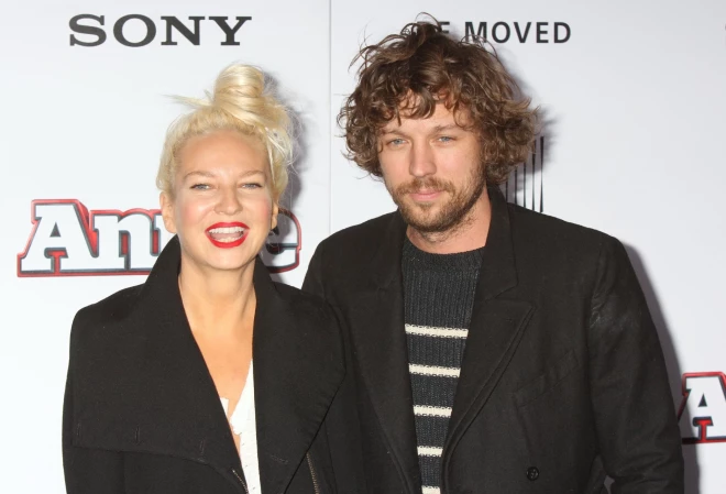 Sia ar pirmo vīru Eriku Andersu Langu 2014. gadā.