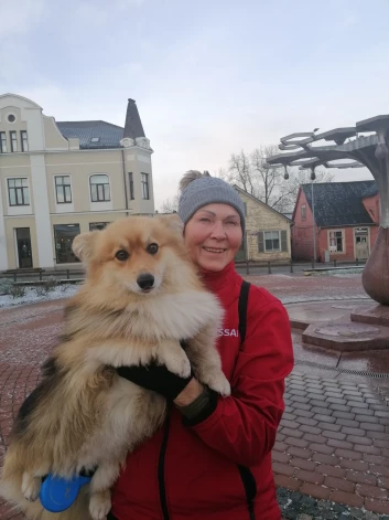 Ērika Šingireja ar Romiju.