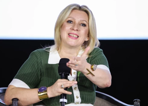 Krievijas Ārlietu ministrijas runassieva Marija Zaharova