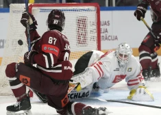 Mitens vārtos kā mūris, Lapinskis nodrošina Latvijas uzvaru pār Austriju otrajā pārbaudes spēlē