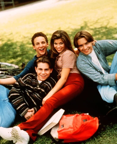 Kadrs no seriāla “Boy Meets World”.