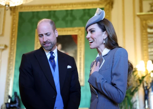 Velsas princis Viljams un princese Ketrīna.