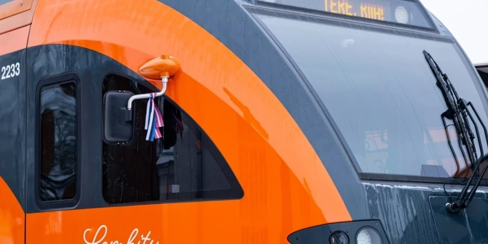 No 13. līdz 19. aprīlim būs izmaiņas vilcienu satiksmē maršrutā Tallina–Tartu–Rīga–Viļņa.