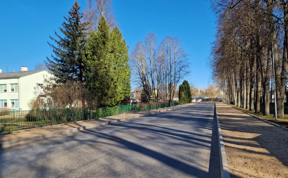 Līvānos atsāk Zaļās ielas seguma atjaunošanas darbus