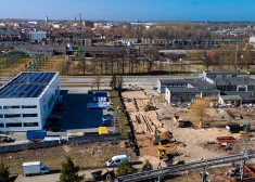 Turpinās Liepājas Industriālā parka izbūve