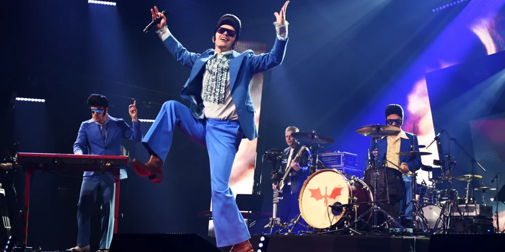 Группа Prāta vētra на сцене.