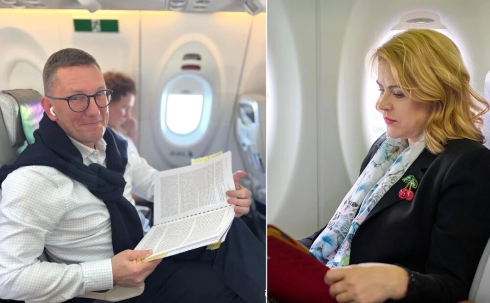 Ja lidot, tad pa skaisto? Kā uz Briseli dodas Evika Siliņa, bet kā viņas igauņu amatbrālis Kristens Mihals