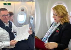 Ja lidot, tad pa skaisto? Kā uz Briseli dodas Evika Siliņa, bet kā viņas igauņu amatbrālis Kristens Mihals