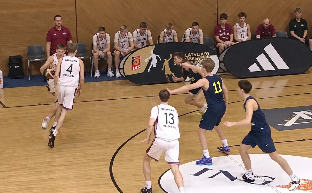Latvijas U-18 basketbolisti turnīru Vācijā noslēdz ar uzvaru pār zviedriem