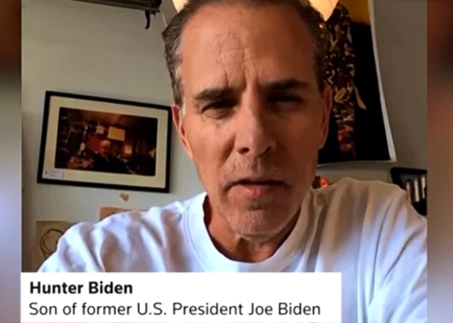 VIDEO. Hanters Baidens izaicina Donalda Trampa dēlus uz cīņu