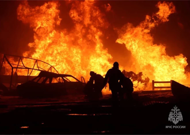 Trieciens tur, kur to negaidīja: Ukraina sasniedz Krievijas platformas Kaspijas jūrā