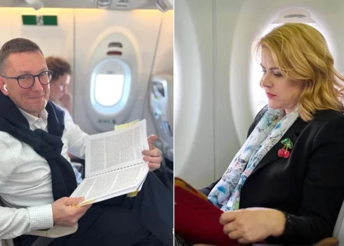 Премьер-министр Эстонии под своей фотографией в экономическом классе пишет, что экономически сильный Европейский союз важен для Эстонии. Поддержка Украины также важна. Силиня, летевшая бизнес-классом, подчеркивает, что будет представлять интересы Латвии в Брюсселе и решать, как снизить цены на энергоносители.