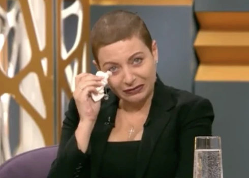 Kremļa propagandiste raud televīzijas ēterā.