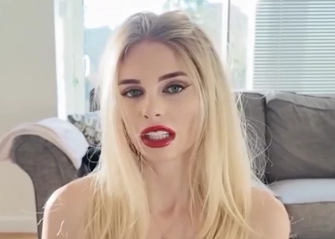 "Sievietes šeit izīrē vīrus" - efektīga blondīne soctīklos aicina imigrantus braukt uz Latviju