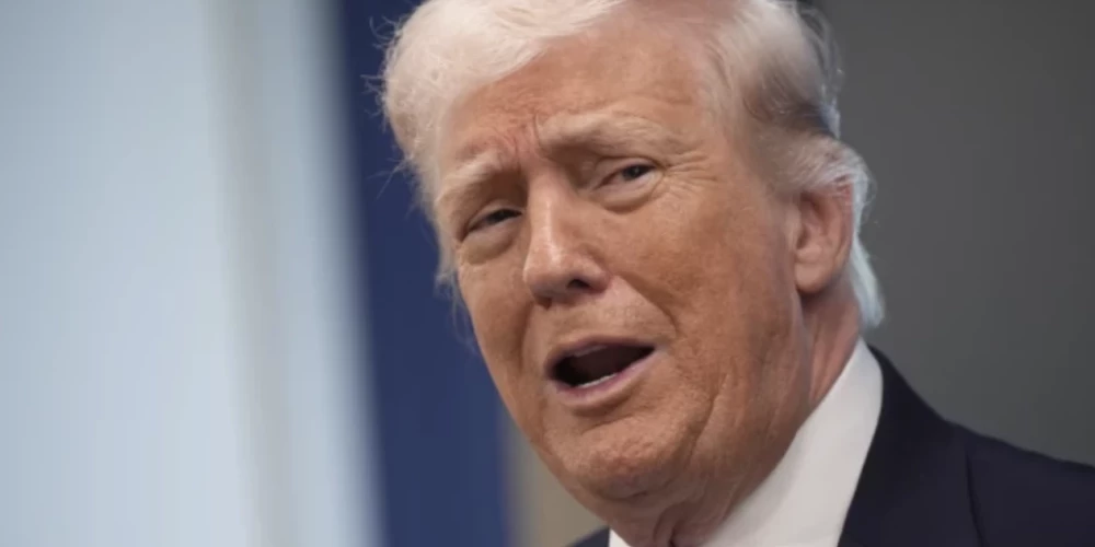 ASV prezidents Donalds Tramps.