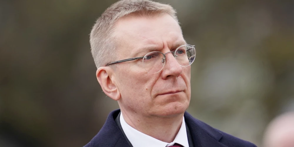 Latvijas prezidents Edgars Rinkēvičs. 