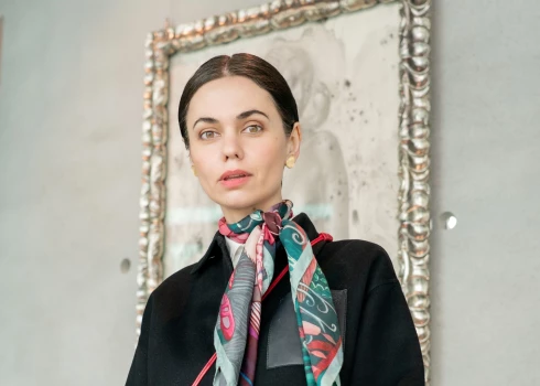 Dārta, viesojoties žurnāla "Pastaiga" 25. dzimšanas dienas svinībās.