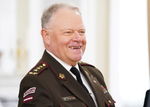 Бывший командующий Национальными вооруженными силами Латвии Раймонд Граубе.