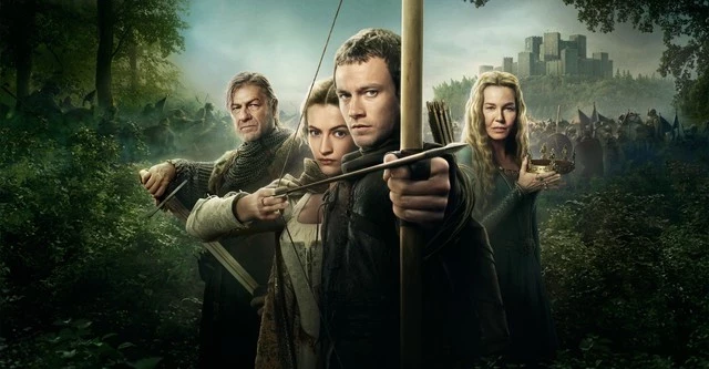 Kadrs no seriāla "Robins Huds".