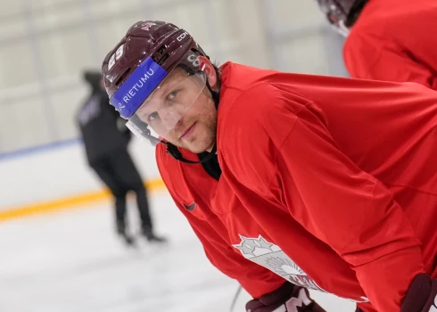 Ralfs Freibergs jau gatavojas ar Latvijas izlasi pasaules čempionātam.