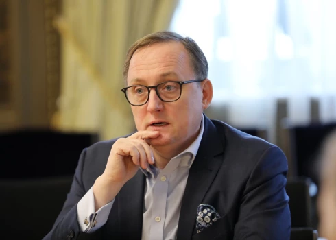 Президент Банка Латвии Мартиньш Казакс.