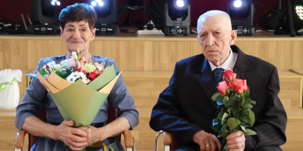Mirdza un Mihails Nikolajenko (foto: Alūksnes novada pašvaldība)