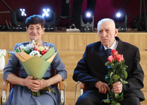 Mirdza un Mihails Nikolajenko (foto: Alūksnes novada pašvaldība)