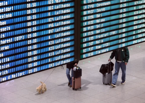 Minhenes lidosta 2026. gada 14. aprīlī./Ilustratīvs attēls.