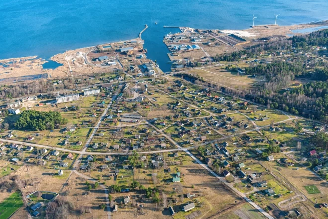 Рыбацкий поселок.