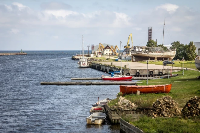 Рыбацкий поселок.