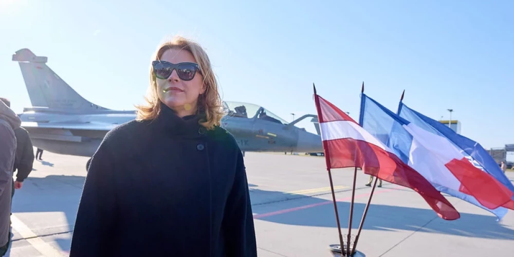 Эвика Силиня заявила, что Франция за годы членства Латвии в НАТО показала себя надежным партнером.