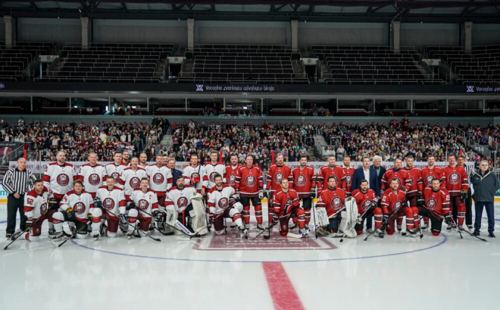 Ozoliņš, Karsums, Dārziņš, Vasiļjevs un citi: maijā notiks Latvijas hokeja leģendu spēle