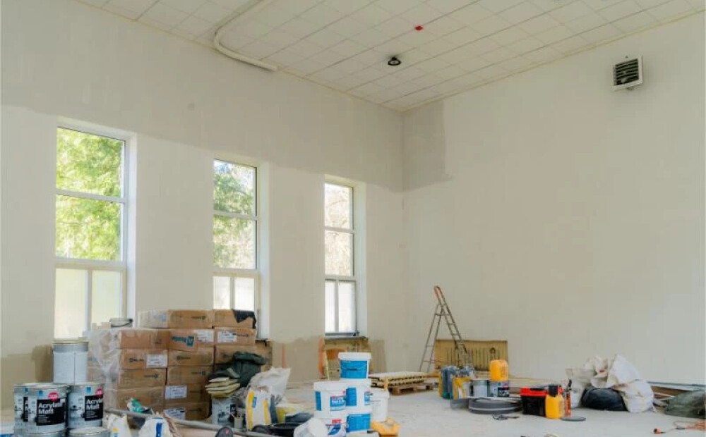 Vērienīgi remontdarbi Daugavpilī:  turpinās Stropu pamatskolas-attīstības centra infrastruktūras un mācību vides modernizācija