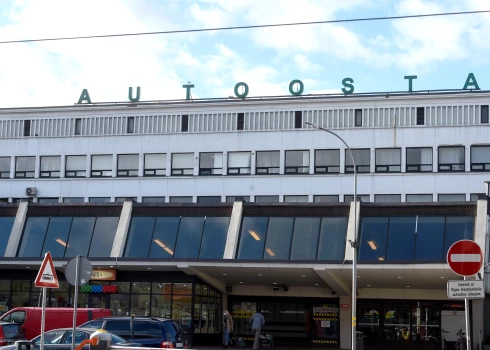 Rīgas starptautiskā autoosta.