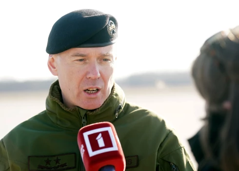 Nacionālo bruņoto spēku komandieris ģenerālmajors Kaspars Pudāns