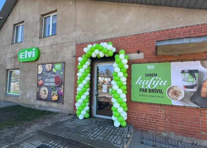 ФОТО: в Латвии открылся первый в этом году новый магазин ELVI